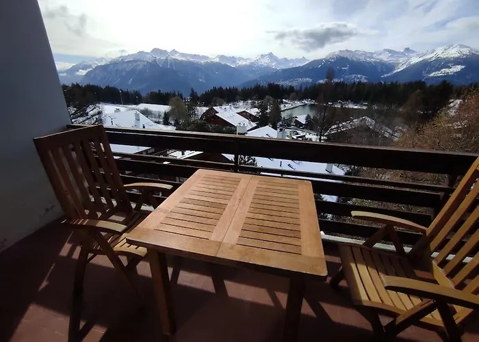 Attic Gem With Unbeatable Moubra View * Crans-Montana
